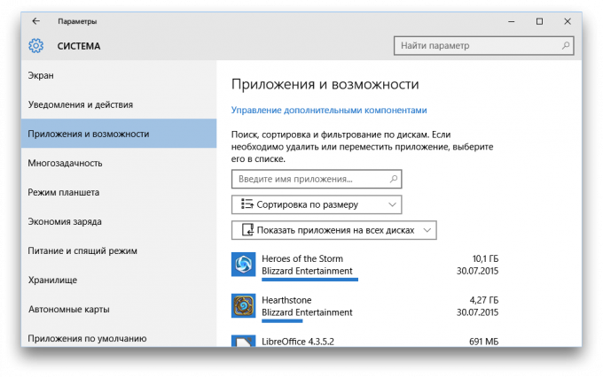 A Windows 10-alkalmazások és lehetőségek