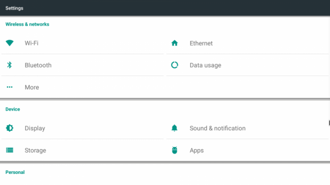 Xiaomi Mi TV Box 3 Enhanced: Shell programban