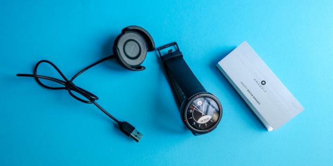 Áttekintés Amazfit Verge: Alkatrészek és megjelenés