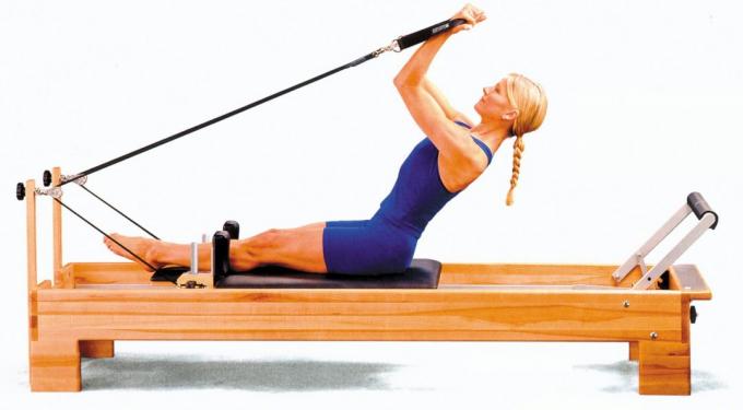 A szimulátor Pilates Reformer