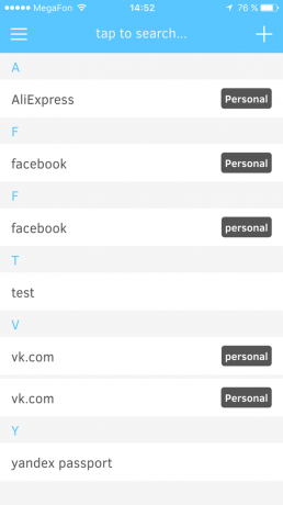 Szabad lakat password manager