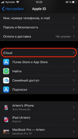 Hogyan kell telepíteni iOS 13 iPhone: egy biztonsági másolatot
