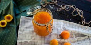 Sárgabarack és narancslekvár cukorral