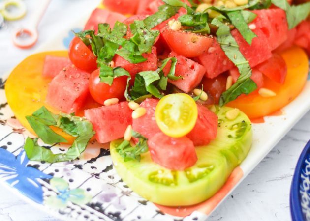 saláta görögdinnye: a recept