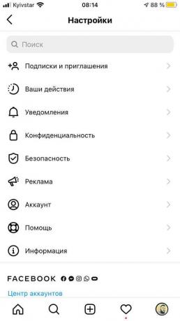 Az iOS értesítéseket nem kapják meg iOS okostelefonon: Nyissa meg a beállításokat