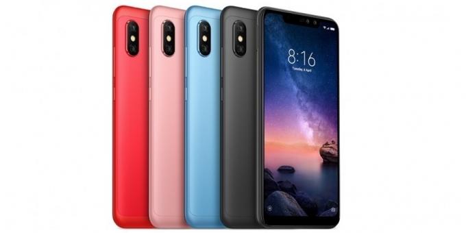 Xiaomi redmi 6. megjegyzés Pro: Ár