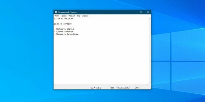 Windows Jegyzettömb: A TXT formátum univerzális