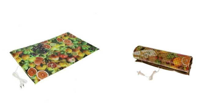 Zöldségek és gyümölcsök szárítói: "Samobranka" szőnyeg