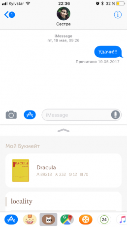 iOS 11: Frissítve hozzászólás