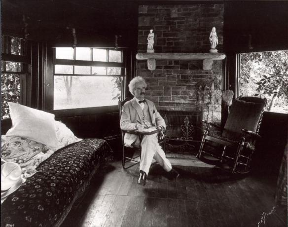 Mark Twain, az amerikai író és újságíró