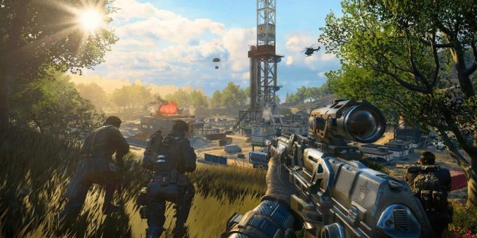 Games 2018 egyszerű számítógépek: Call of Duty: Black Ops 4