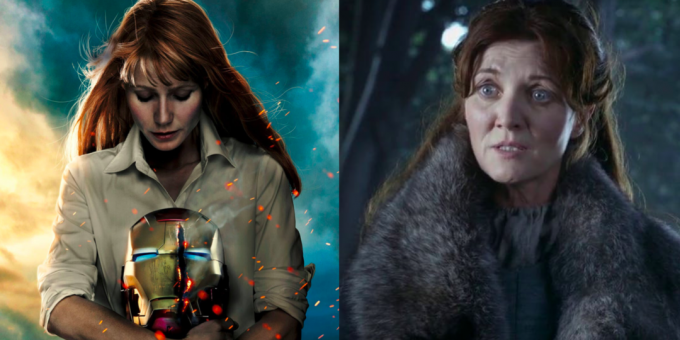 Pepper Potts és Catelyn Stark