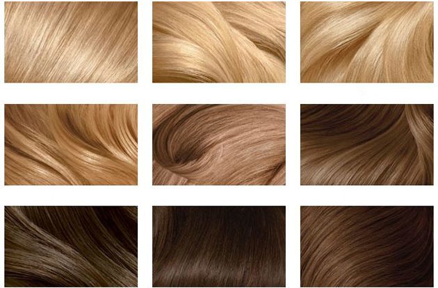 Hogyan festeni a haját: Hair színpaletta