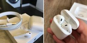 Nyereséges: kiváló fejhallgató Apple AirPods 2 9 490 rubelért