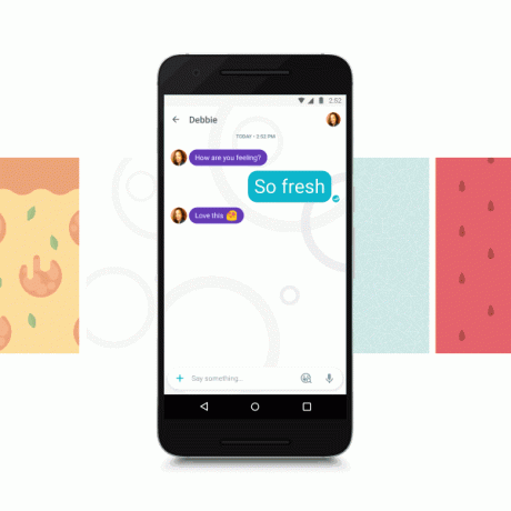 Google Allo témák