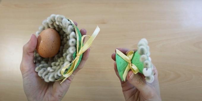 DIY húsvéti kézművesség: tojástartók
