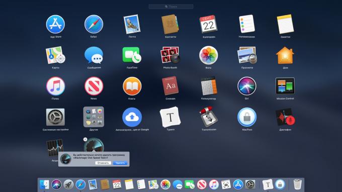 Alkalmazások eltávolítása Mac