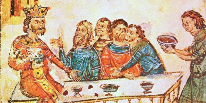 A vikingek bort ittak ellenségeik koponyájából