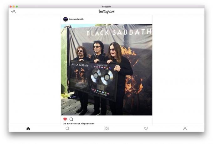 Instagram kliens Poster