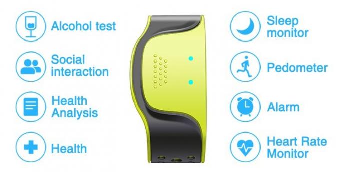 Megfizethető Electronics: Veepoo pulzushullám Egészségügyi Intelligens karszalag