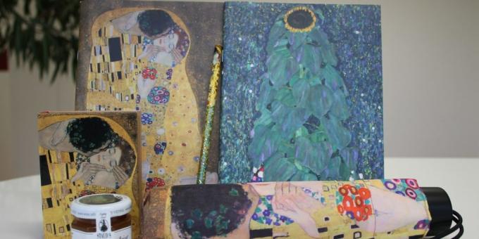 Emléktárgyak Klimt munka