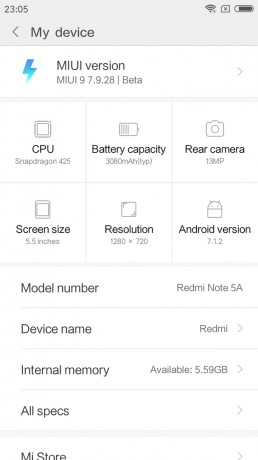 Xiaomi redmi Megjegyzés 5a szoftver
