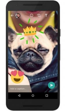 Frissítve WhatsApp: Photo Filters, frontális vaku és zoom