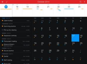 A legtöbb naptárak iPad: Fantastical 2, Sunrise, naptár és egyéb 5