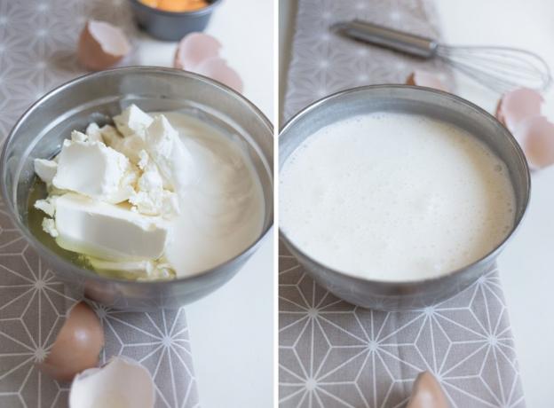 Fehérje desszert: mix sajt és joghurt