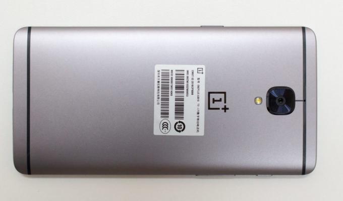OnePlus 3T: megjelenés