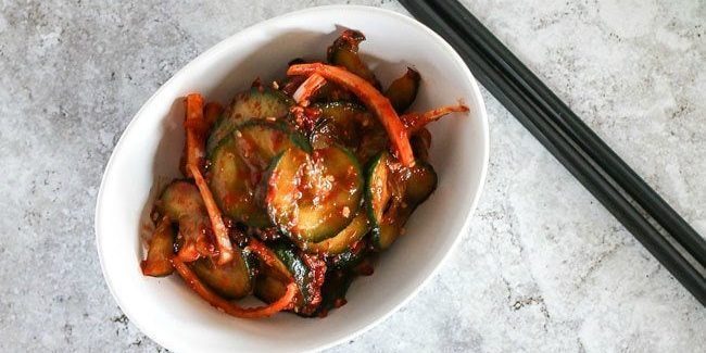 Recept koreai uborka hagymás, fokhagymás