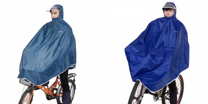 Esőkabát a kerékpárosok