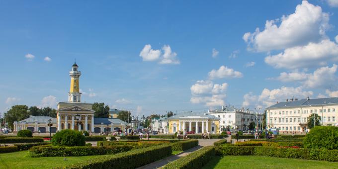 Kostroma látnivalói: Susaninskaya tér