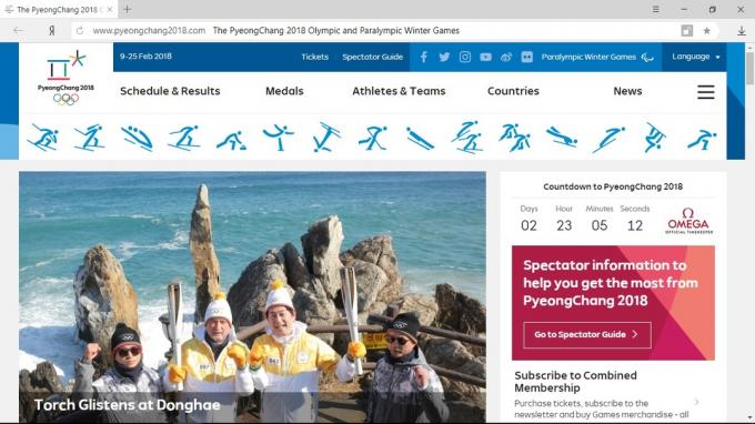 A PyeongChang 2018 olimpiai és paralimpiai játékok