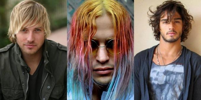 Divatos férfi hajvágás 2019: grunge