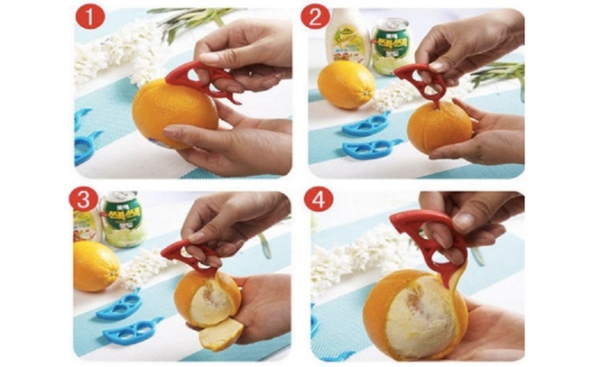 Kés tisztítására citrus