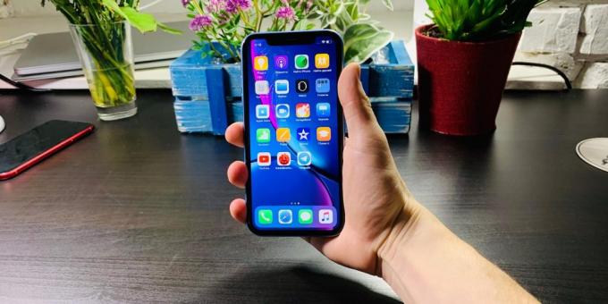 Áttekintés iPhone XR: a helyzet kézben