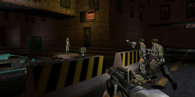 Régi játék a PC-: Shootout Deus Ex