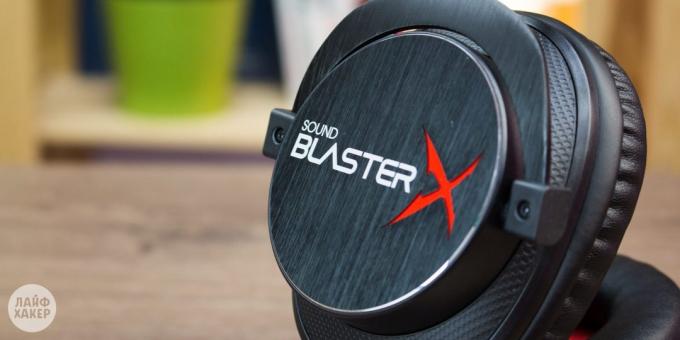 Creative Sound BlasterX H7 Tournament Edition: ház tálak