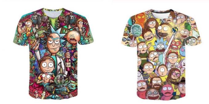 Shirt Rick és Morty