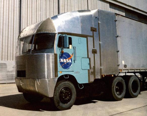 Cool autók NASA: aerodinamikai teherautó