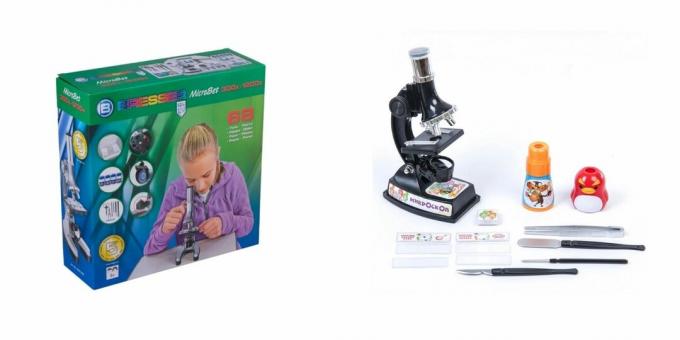 Mit adjon egy lánynak születésnapjára 7 évig: mikroszkópot