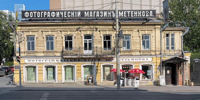 Hová menjünk Jekatyerinburgban: "Metenkov-ház" fotómúzeum