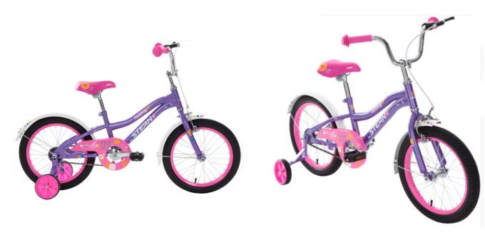 Gyermek kerékpár lányoknak