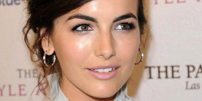 Smink "leeresztett" szemekhez. Camilla Belle