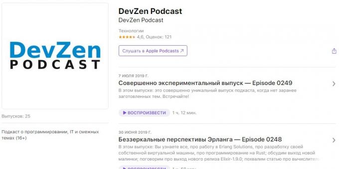 Podcast a technológiáról: DevZen
