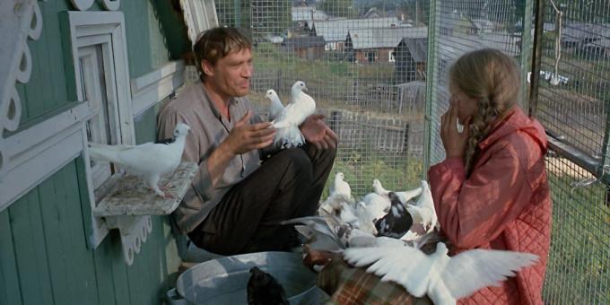 Szovjet filmet: „Szerelem és galambok”