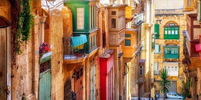 Európai városok: Valletta, Málta