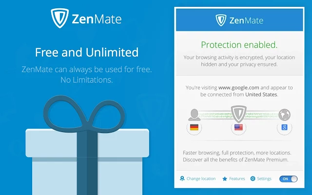 Ingyenes VPN Chrome: ZenMate VPN