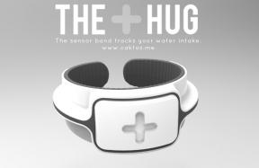 A Hug - karkötő érzékelő, amely megakadályozza a kiszáradást